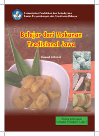 Belajar dari Makanan Tradisional Jawa